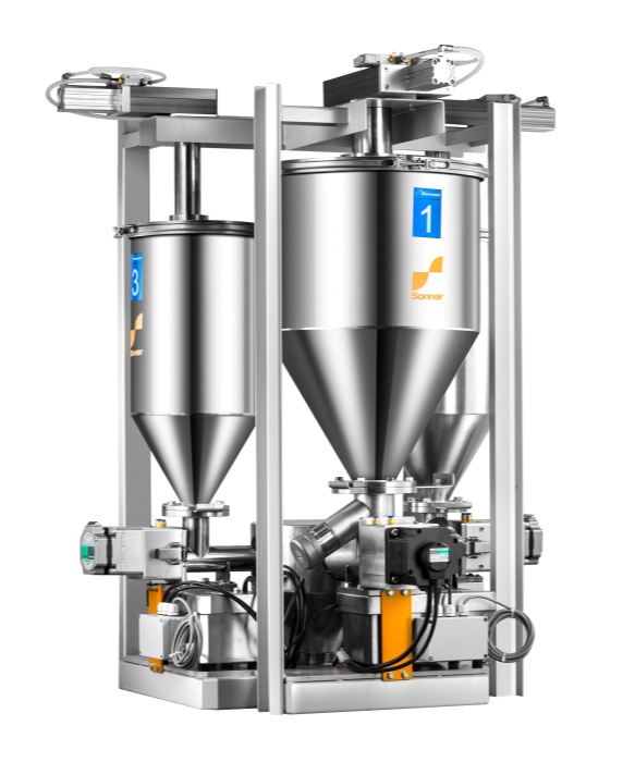 Compact-M 多工位減重喂料混合裝置